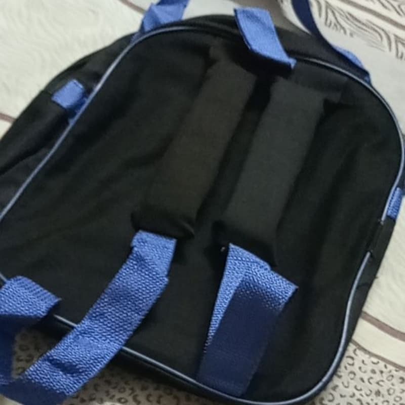 Kids School Bag Black & Multi