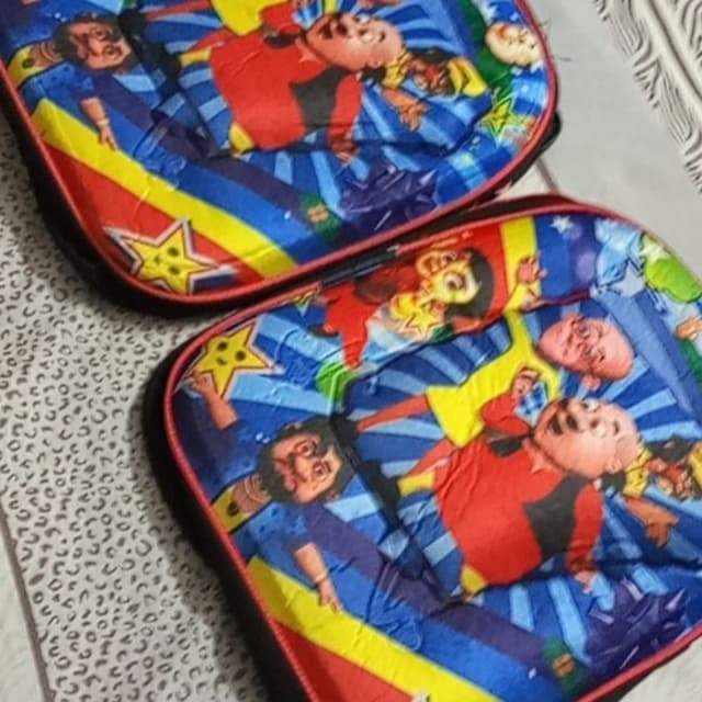 Kids School Bag black And Multi Buy 1 Get 1 Free